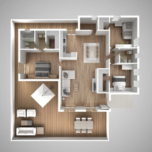 stock photo apartment flat top view furniture stock photo apartment flat top view furniture